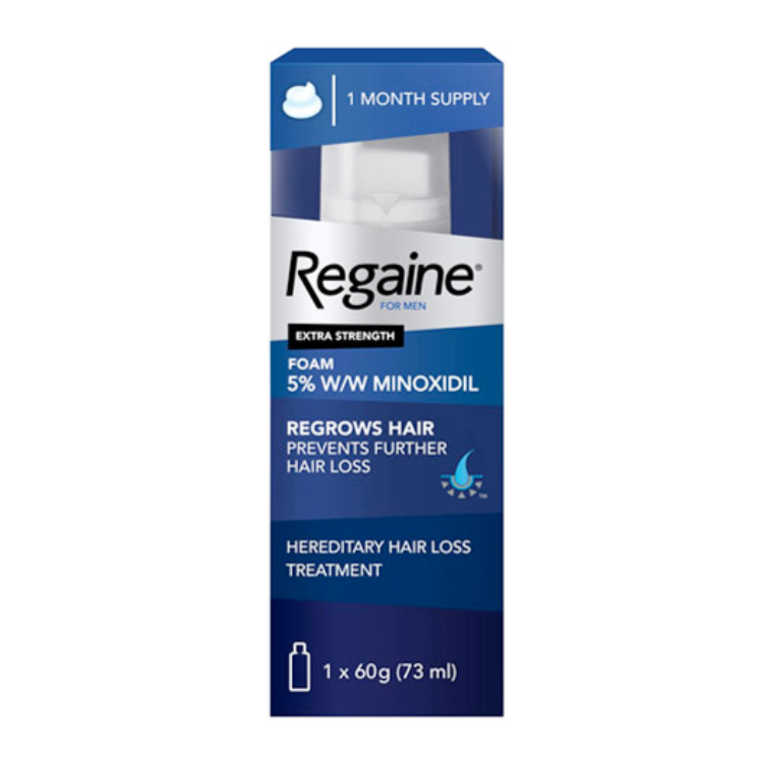 Regaine 5% Foam For Men 73Ml (60g) - 1 Month Supply
