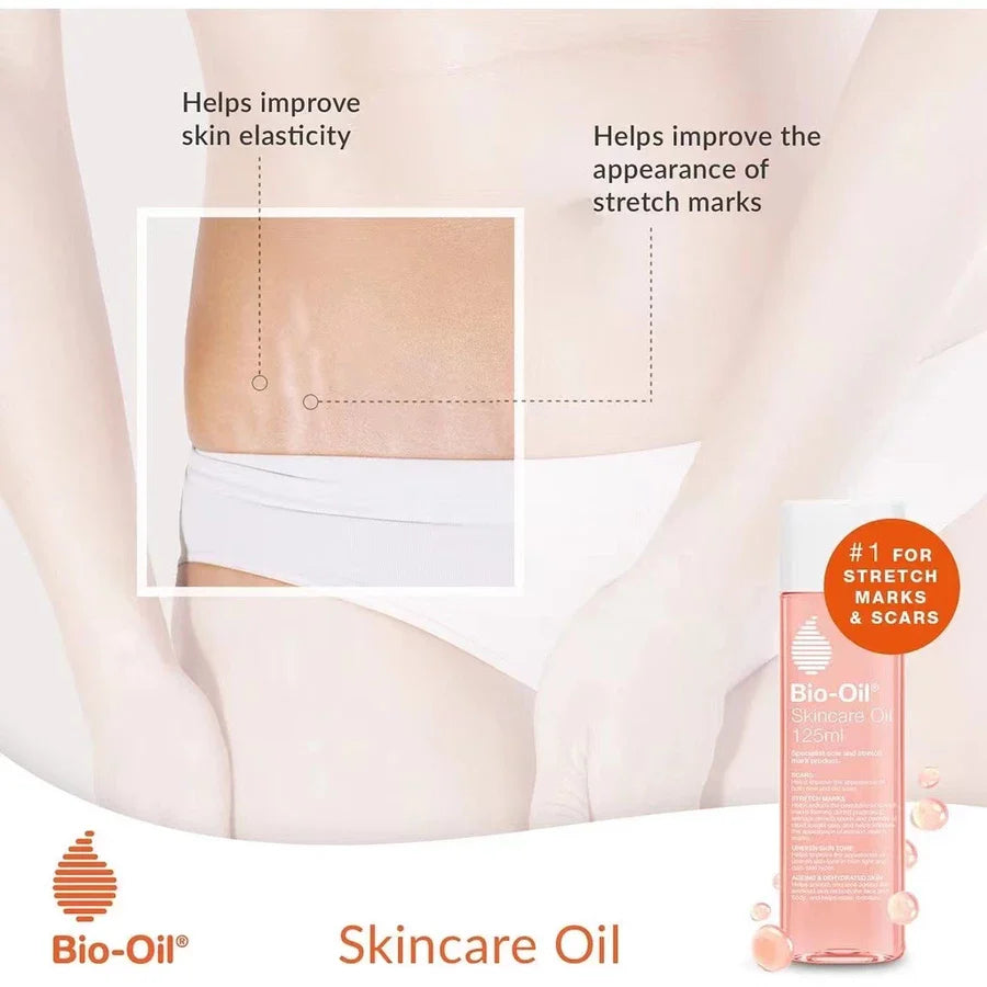 Bio-Oil Skincare Oil Stretch Marks Acne/Pimple Scar/Old/Scars Remover Removal Ageing Skin 200ML