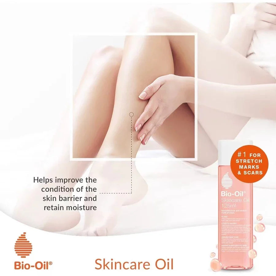 Bio-Oil Skincare Oil Stretch Marks Acne/Pimple Scar/Old/Scars Remover Removal Ageing Skin 200ML