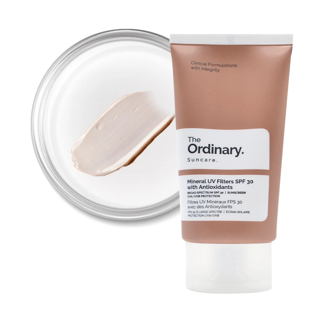 Mineral UV Filters SPF 30 With Antioxidants - Modarak Qatar