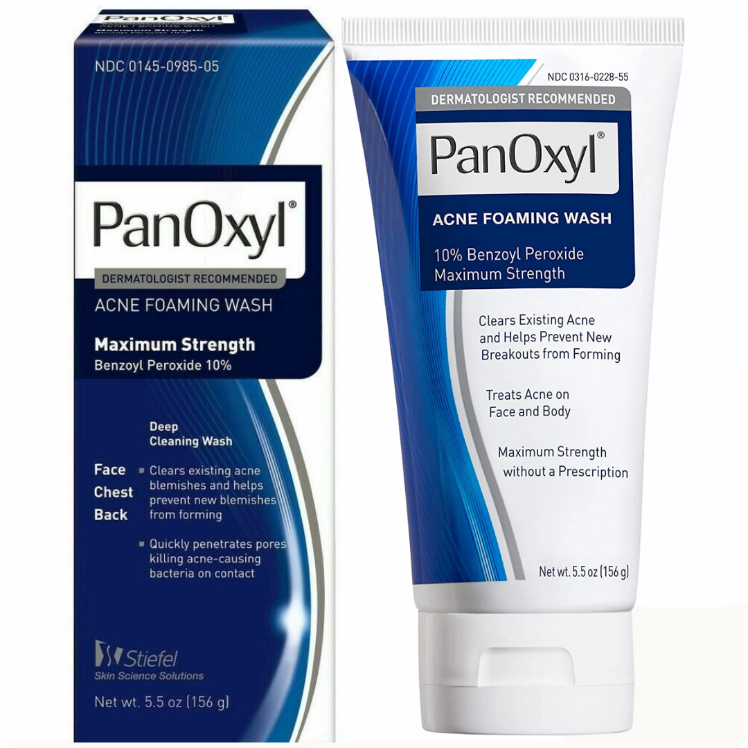 PanOxyl Acne Foaming Wash Benzoyl Peroxide 10%