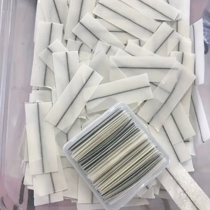 40pcs Self Adhesive Lash Strips For Fake Eyelashes, No Glue Needed, Waterproof, Reusable & Lasting Stickiness