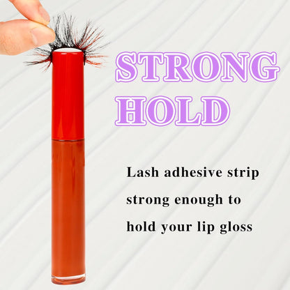 40pcs Self Adhesive Lash Strips For Fake Eyelashes, No Glue Needed, Waterproof, Reusable & Lasting Stickiness