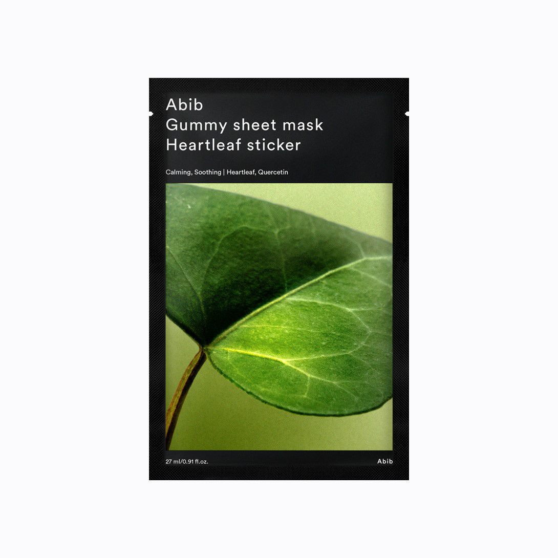 ABIB Gummy Sheet Mask Heartleaf Sticker (10ea)