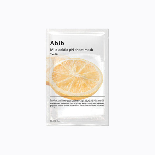 ABIB Mild Acidic pH Sheet Mask Yuja Fit (10ea)