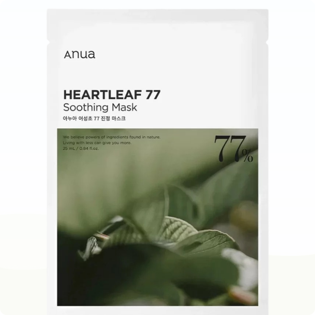 Anua Heartleaf 77% Soothing Sheet Mask (10 Masks) - Modarak UAE