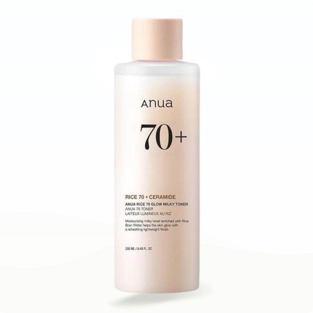 Anua Rice 70 Glow Milky Toner, for Glass Skin - Modarak UAE