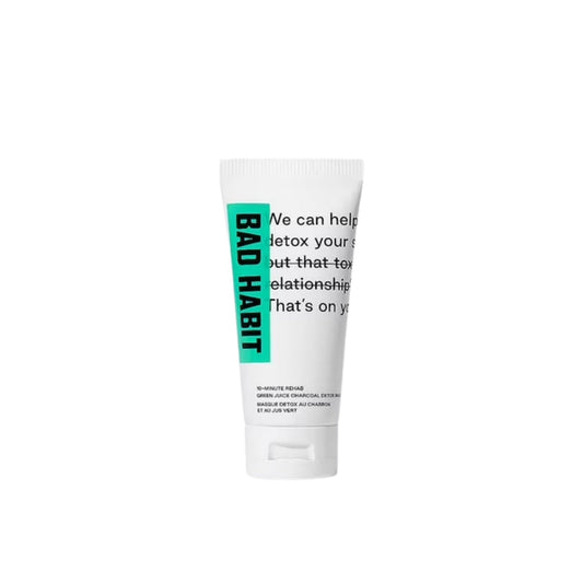 Bad Habit 10-Minute Rehab Green Juice Charcoal Detox Mask 75ml