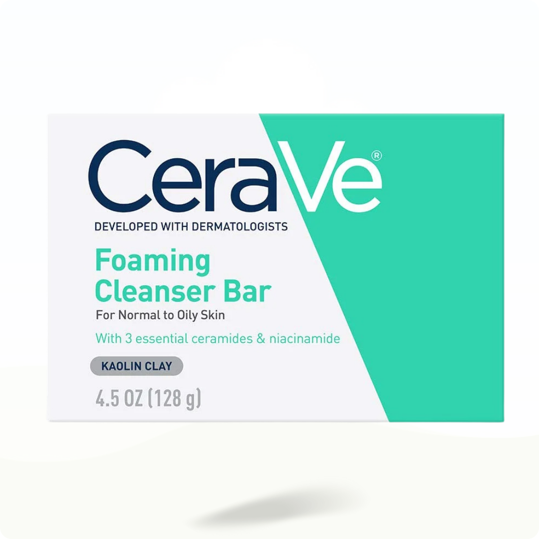 CeraVe Foaming Cleanser Bar for Normal to Oily Skin - Modarak UAE