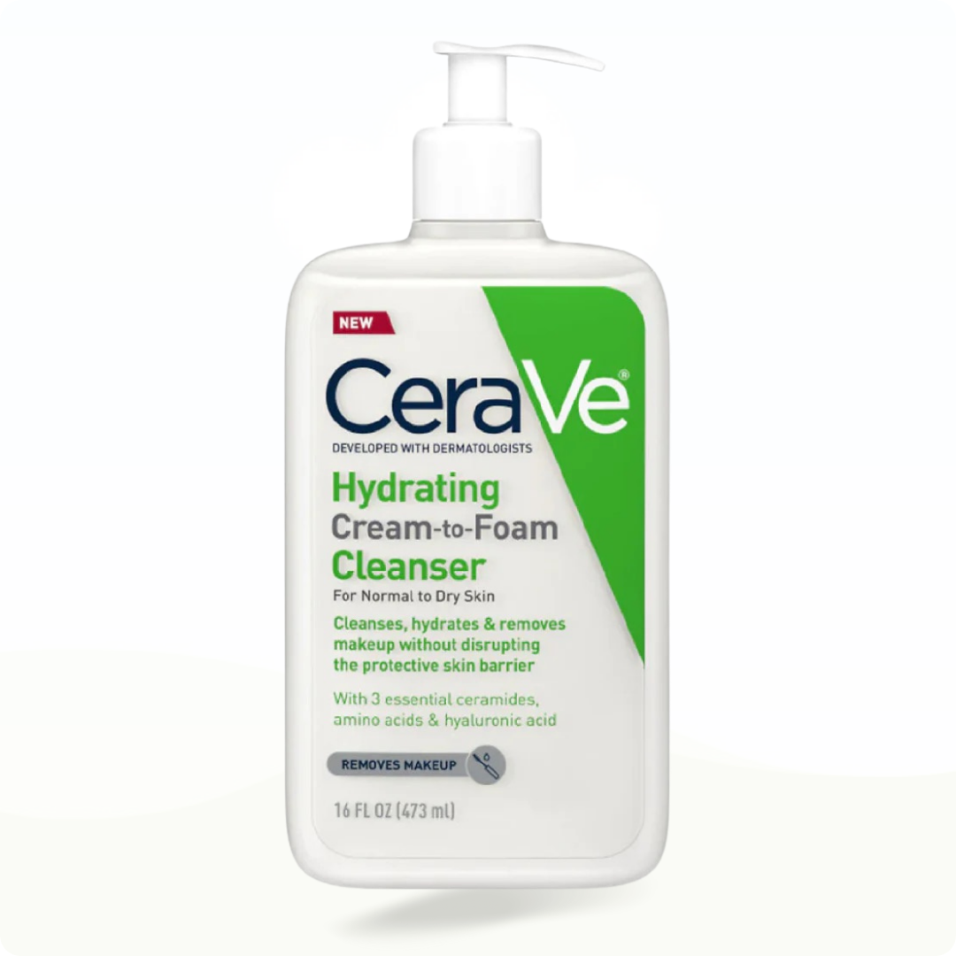 CeraVe Cream To Foam Cleanser For Normal To Dry Skin - Modarak UAE