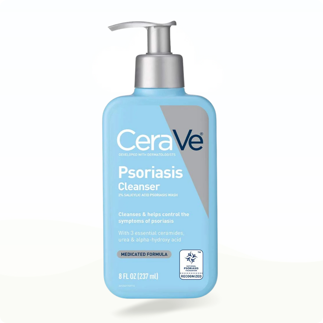 Cerave Psoriasis Cleanser 2 Salicylic Acid Psoriasis Wash - Modarak UAE