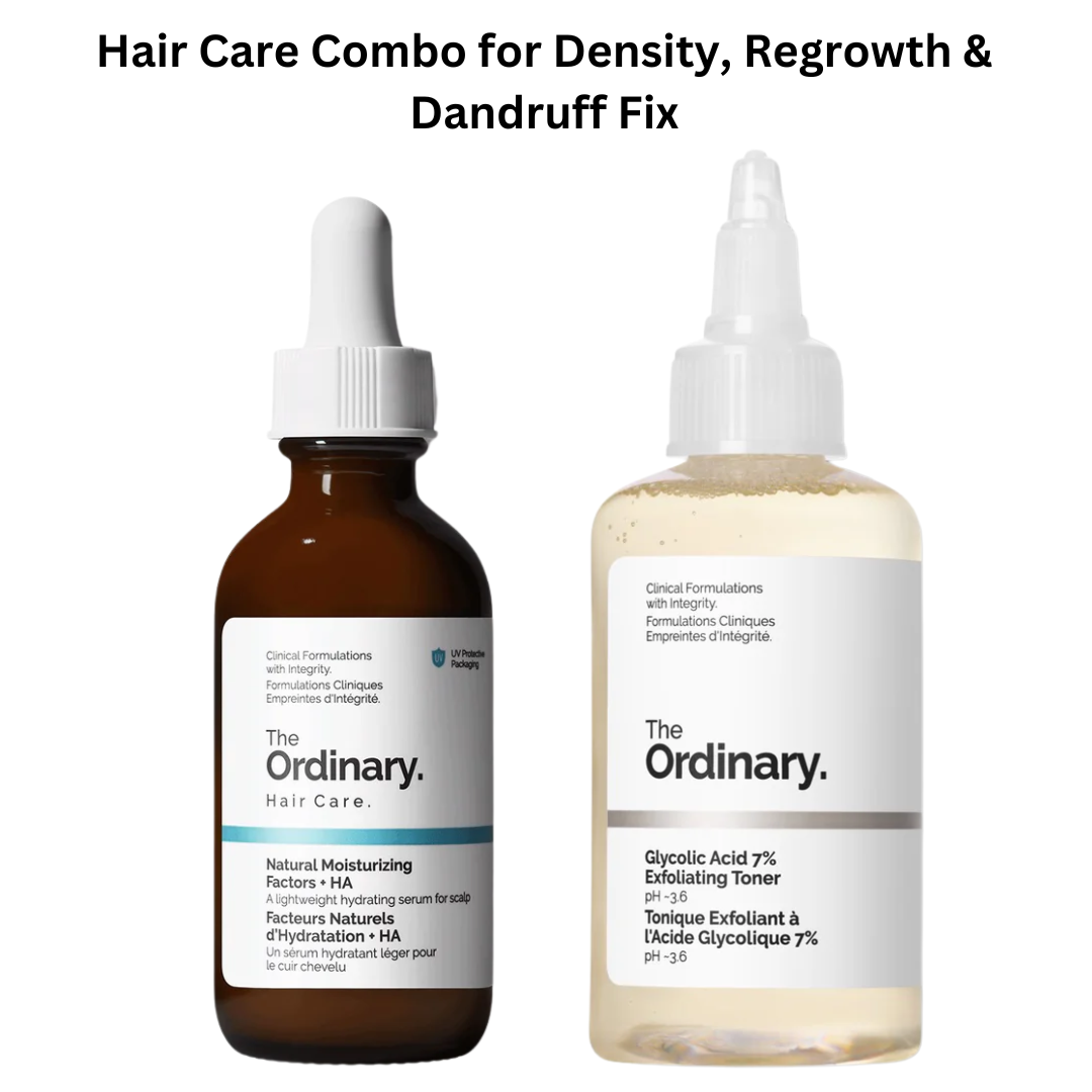 Hair Care Combo for Density, Regrowth & Dandruff Fix