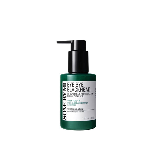 SOME BY MI Bye Bye Blackhead 30 Days Miracle Green Tea Tox Bubble Cleanser